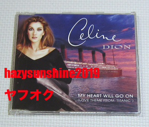 セリーヌ・ディオン CELINE DION 4 TRACK CD MY HEART WILL GO ON タイタニック TITANIC WHERE DOES MY HEART BEAT NOW