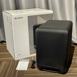 1円 SONY ワイヤレスサブウーファー SA-SW5 2023年製 説明書/元箱付き ソニー 24G 北TO2