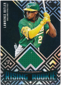 Lawrence Butler MLB 2024 Topps Update Series RC Rising Rookie Jersey ルーキー ジャージカード ローレンス・バトラー