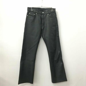 TEI【中古品】 FREEDOM LEATHER PANT フリーダム レザーパンツ サイズ82 〈156-231210-MK-1-TEI〉