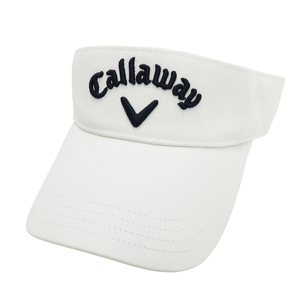 【新品】CALLAWAY キャロウェイ サンバイザー ホワイト系 FR [240101138652] ゴルフウェア