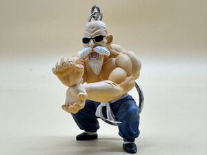 中古品 ドラゴンボール ハイクオリティ キーホルダー フィギュア 亀仙人 かめはめ波 当時物