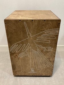 ◆【引取歓迎!!長野県諏訪市】CHAANY チャーニー カホン Nazca 本体のみ 打楽器 中古扱い 現状◆11758★