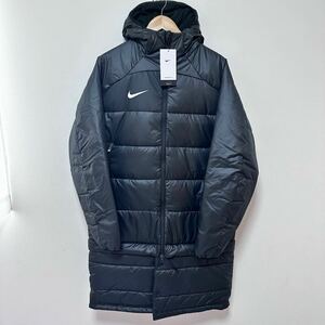 新品　NIKE ナイキ　ＨＯ ＴＦ ２ｉｎ１ ＳＤＦ　ベンチコート　XXL 2XL ジャケット 防寒 中綿 コート ロング ブラック　DJ6307-010