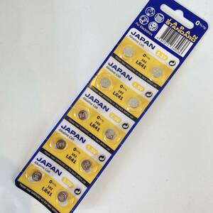 日立マクセル ボタン電池 LR41 アルカリ電池 国内メーカーマクセル 1シート(10個入り) ③