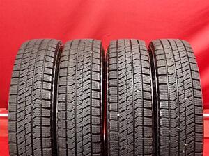 スタッドレス4本 《 ブリヂストン 》 ブリザック VRX2 [ 145/80R13 75Q ]9.5/8.5分山★ ワゴンR MRワゴン ウェイク ムーヴ N-WGN stati13