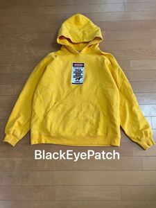 BlackEyePatch ブラックアイパッチ DANGER LABEL HOODIE パーカー プルオーバー スウェットパーカー フーディー Lサイズ