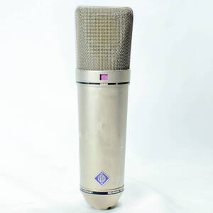 【A】Neumann U87Ai 使用感多め 1980年代後半頃 ノイマン U87生産完了直後の個体 ビンテージ 出音良好 スイッチ切り替え、湿度テストクリア