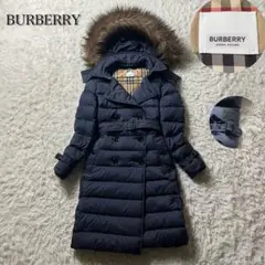 BURBERRY LONDON ENGLAND ロング　ダウンジャケット　美品