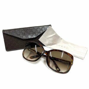 ▽▼GUCCI グッチ サングラス GG3685/F/S 61□16 125 バンブー 度なし ケース付き▼▽