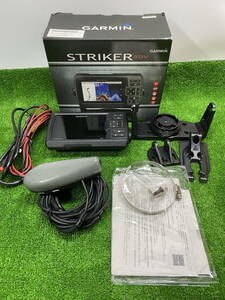 ●GARMIN STRIKER 5DV 5インチGPS連動CHIRP　魚群探知機　本体動作/画面ボタンのみ動作確認済み　中古(u241011_3_50)