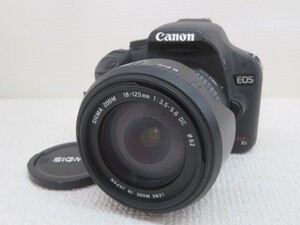 1510万画素★Canon EOS KISS X3 デジタル一眼レフカメラ キャノン イオス キス バッテリー/レンズ/microSDカード付 動作品 13415 K7★！！