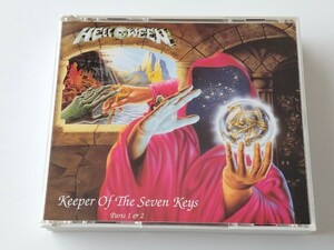 HELLOWEEN/ 守護神伝-完全版-Keeper Of The Seven Keys Parts1&2 日本限定2CD VICP40134/5 94年盤,EPボートラ3曲,Eagle Fly Free,I