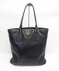 GUCCI グッチ リベル キャットヘッド レザー トート 547851 鞄 △WP2258