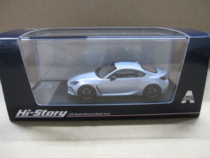 1/43 ハイストーリーToyota GR86 RZ （2021） アイスシルバーメタリック 