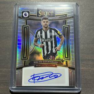 Bruno Guimaraes / Newcastle United Signatures Auto 2023-24 Panini Select Premier League Soccer Autograph 直筆サイン