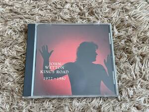 CD JOHN WETTON/KING’S ROAD 1972-1980 ジョンウェットン 輸入盤 廃盤 UK KING CRIMSON