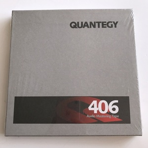 オープンリールテープ 7号リール 未開封 QUANTEGY 406 AUDIO MASTERING TAPE 元箱付き