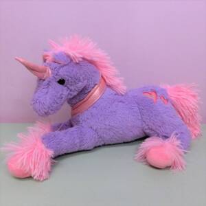 ユニコーン ビンテージ ぬいぐるみ人形 USA ファンシー ラベンダー Unicorn Vintage Stuffed ゆめかわいい 検索 ペガサス マイリトルポニー