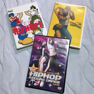 レゲエダンス ヒップホップダンス レッスンDVD 3点 JUNKO ダンススタイル ダンススクール クラブダンス