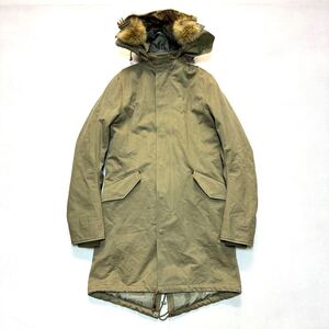 GGG☆美品/ 極上!!DOWN90%使用 junhashimoto ジュンハシモト 異素材切替 ダウン モッズコート & 中綿 MA-1 フライトジャケット 5 アウター