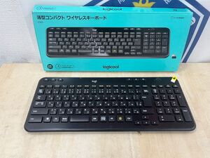 【B151】Logicool ロジクール ワイヤレスキーボード K360 テンキー付 ☆美品☆