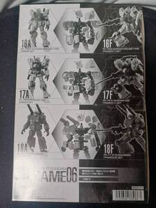 GFRAME　第6弾　10個入　Gフレーム06　16AF～18AF　GUNDAM　10個入BOX　BANDAI　未開封品