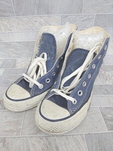 ◇ Θ converse コンバース オールスター m9622 ハイカット スニーカー シューズ サイズ23.5cm ネイビー系 レディース P