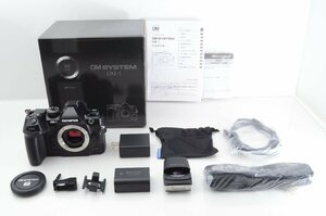 #B064 ★レリーズ数たった”８０８”回！新品級！★OLYMPUS OM SYSTEM OM-1 ボディ オリンパス