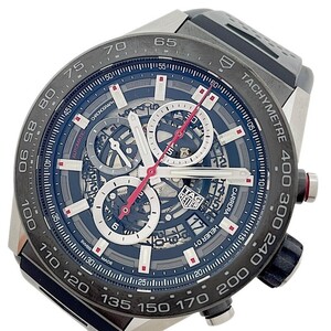 タグ・ホイヤー TAG HEUER カレラ キャリバーホイヤー01 クロノグラフ CAR2A1Z.FT6044 SS 腕時計 メンズ 中古