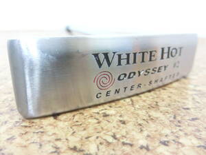 ♪ODYSSEY オデッセイ WHITE HOT #2 CENTER-SHAFTED ホワイトホット センターシャフト パター 33インチ 純正スチールシャフト 中古♪T1670