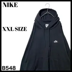 人気 シンプルデザイン NIKE ナイキ スウェット パーカー ブラック XXL