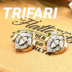 TRIFARI patpend ラインストーンのイヤリング