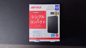 新品未開封！◆送料無料◆ バッファロー(BUFFALO)　外付ポータブルハードディスク（HD-PCFS4.0U3-GBA [ブラック]）