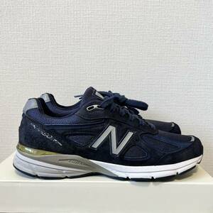 new balance M990 NV4 V4 27.5 cm US 9.5 UK9.0 ニューバランス576 990 992 紺 ネイビー Navy 黒 White black blue MADE IN USA