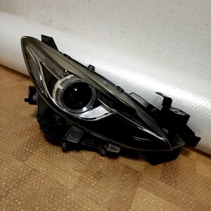 希少 MAZDA マツダ アクセラ BM 前期 純正 右 ヘッド ライト AFS 運転席 BM5FP BM5AP BM2FS BM5AS BM5FS 棚D98 検索) フォグ グリル テール