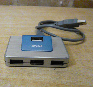 Buffalo★USBバスパワー★小型 USB2.0 Hubユニット★BHB4-U2A06★U