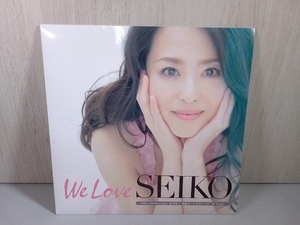 【現状品】 松田聖子 CD 「We Love SEIKO」-35th Anniversary 松田聖子究極オールタイムベスト50 Songs-(初回限定盤B)(LPジャケットサイズ