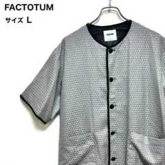 【FACTOTUM】半袖シャツ