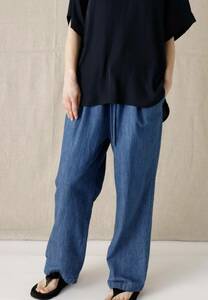  FLORENT DENIM WIDE PANTS BLUE 新品同様