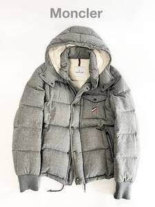 難あり モンクレール MONCLER ウール ダウンジャケット 