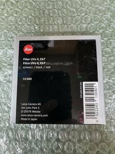 ★ LEICA ライカ UVaII E67 13040 保護フィルター PROTECTOR 中古美品 ★