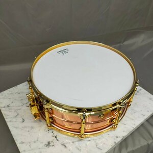 P2196☆【中古】Pearl パール STA1455CO スネアドラム