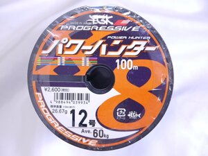 YGKよつあみ　エクスブレイド　パワーハンター　プログレッシブ　x８ １２号　３００ｍ