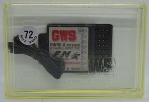 GWS GWRD-8 FM72MHz 8ch 受信機 クリスタル無 GWRD-8