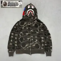 YA155 abathingape シャークパーカー　bape shark