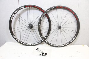 ○Campagnolo カンパニョーロ BORA ULTRA 35 シマノフリー 11/12s対応 チューブラー ブライトラベル カーボンホイールセット 美品