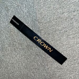 超希少 絶版 純正部品 オーディオ、マルチ間のCROWNロゴパネル くり抜き加工 クラウン ロイヤル アスリート 前期 後期 ゼロクラ