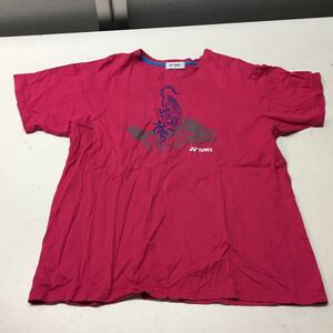 送料無料★YONEX ヨネックス★半袖Tシャツ トップス★ユニセックス Mサイズ★ピンク #30530sj135