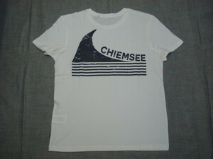 新品CHIEMSEE(キムジー)メンズTシャツPERKA 11-4202 STAR WHITE (M)